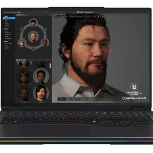 Portátil 16″ BlackRock DEIMOS – AMD Ryzen 9 9955HX3D – GeForce RTX serie 50 – Personalizado