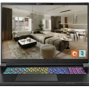 Portátil 18″ BlackRock STRONGER – Intel Core Ultra 7 270HX Plus – GeForce RTX serie 50 – Personalizado